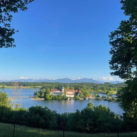 Seeblick Chiemgau, Haus Am Weinberg, 83370 Seeon Oberbayern Ngoại thất bức ảnh