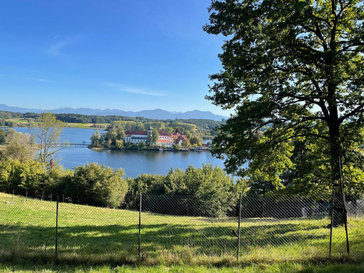 Seeblick Chiemgau, Haus Am Weinberg, 83370 Seeon Oberbayern Ngoại thất bức ảnh